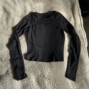 Cropped Running Long Sleeve